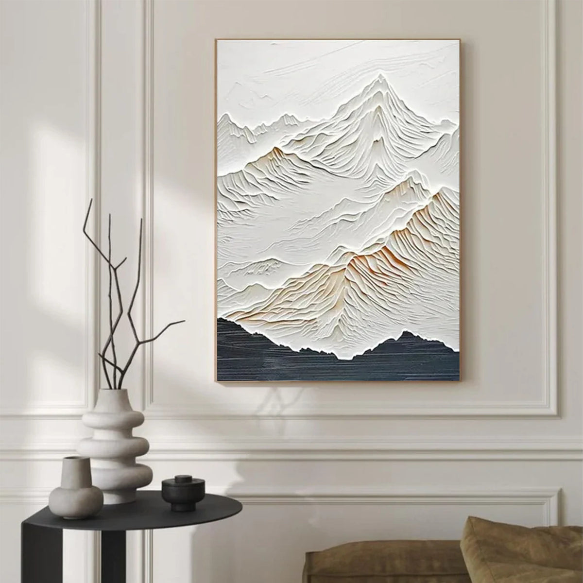 Mountain Textured Canvas Art #MM029