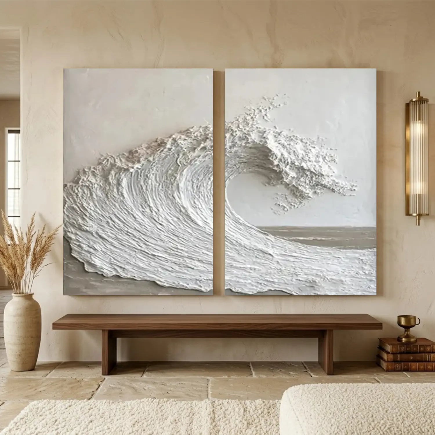 Ocean And Sky Painting Set of 2