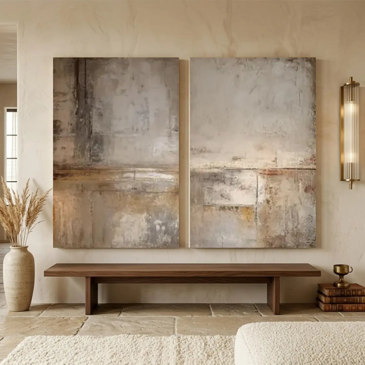 Wabi Sabi Set of 2 Wall Art