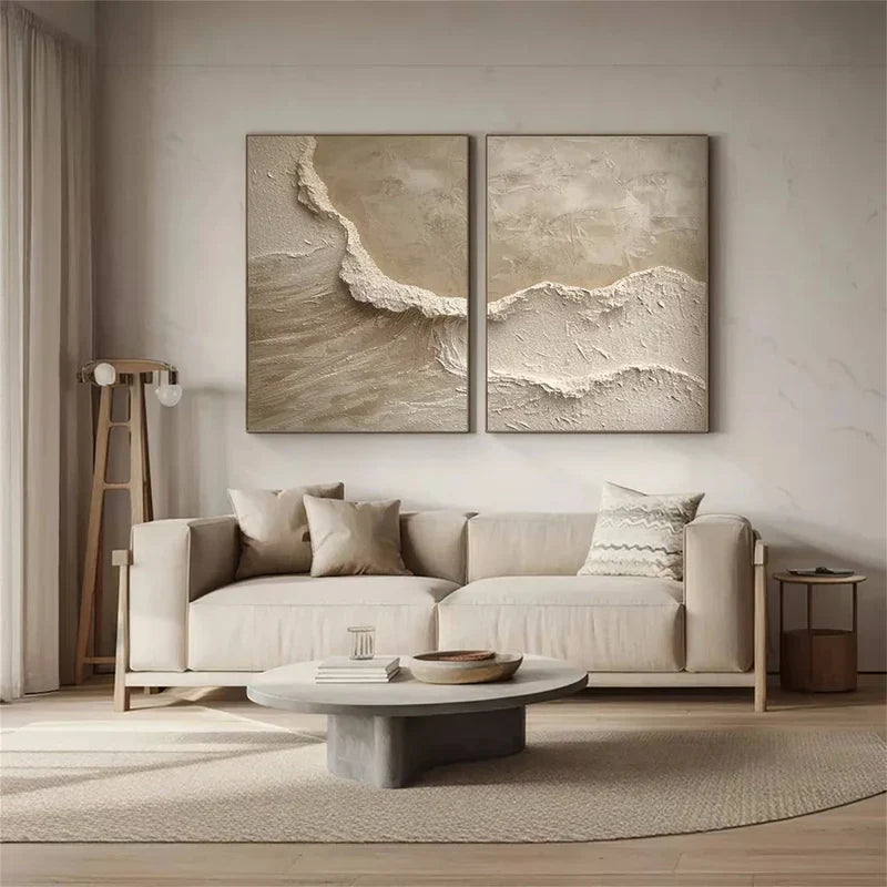 Ocean And Sky Painting Set of 2#OS 107