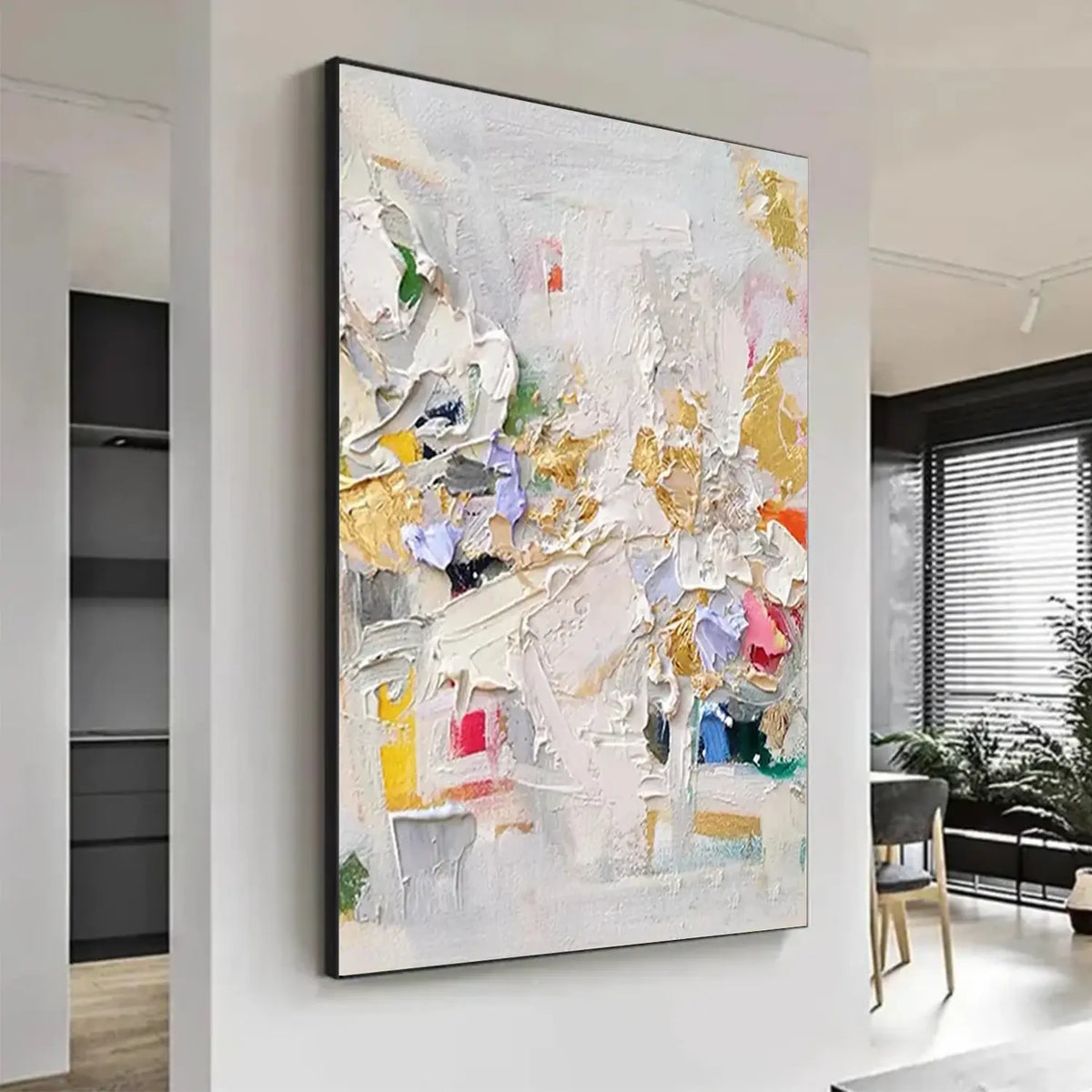 Colorful Textured Wall Art #AW179