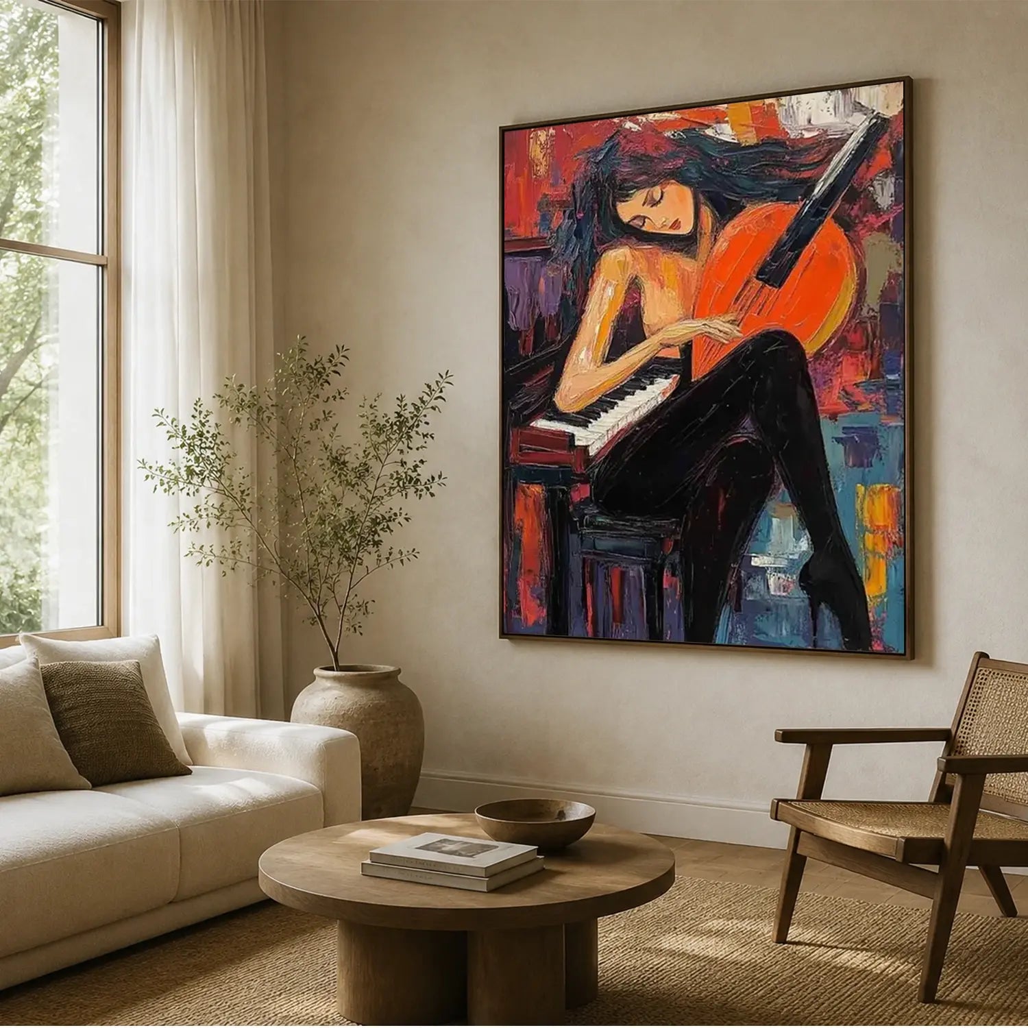 Abstract Portrait Canvas Art