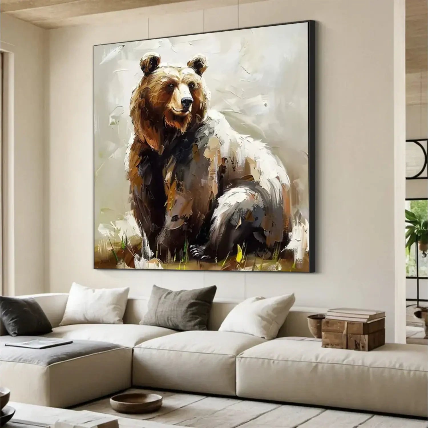 Animal Canvas Art Painting #AA023