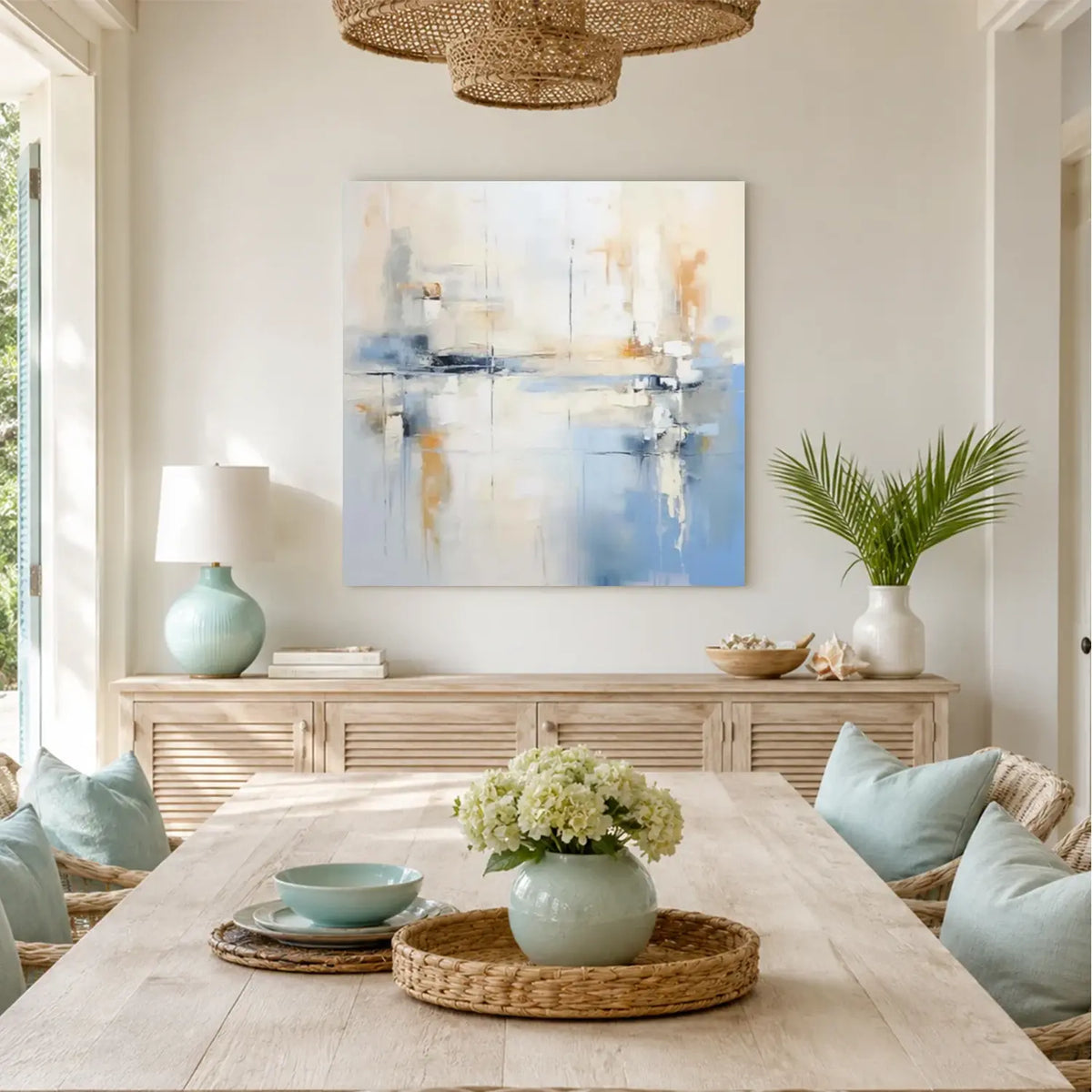 Abstract Painting Canvas #AW009