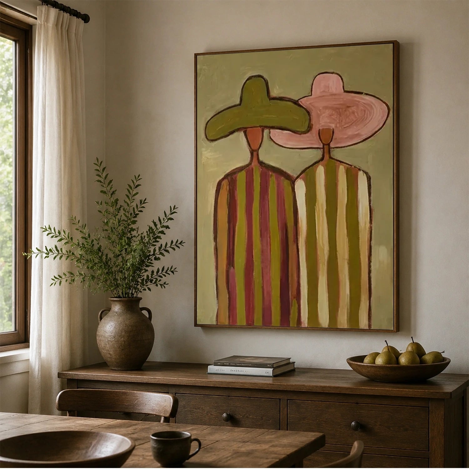 Vintage Americana Art | Harmony In Hue