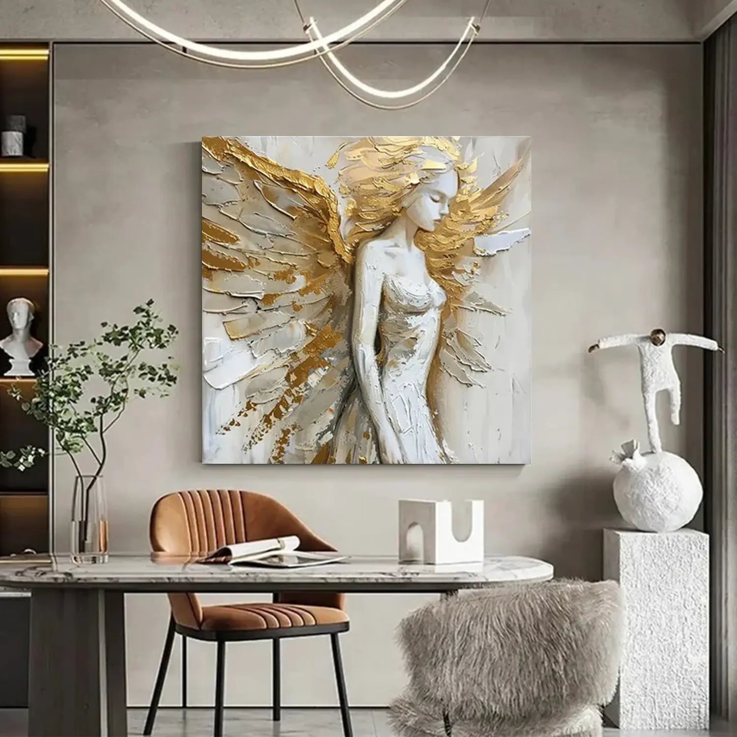 Abstract People Canvas Art