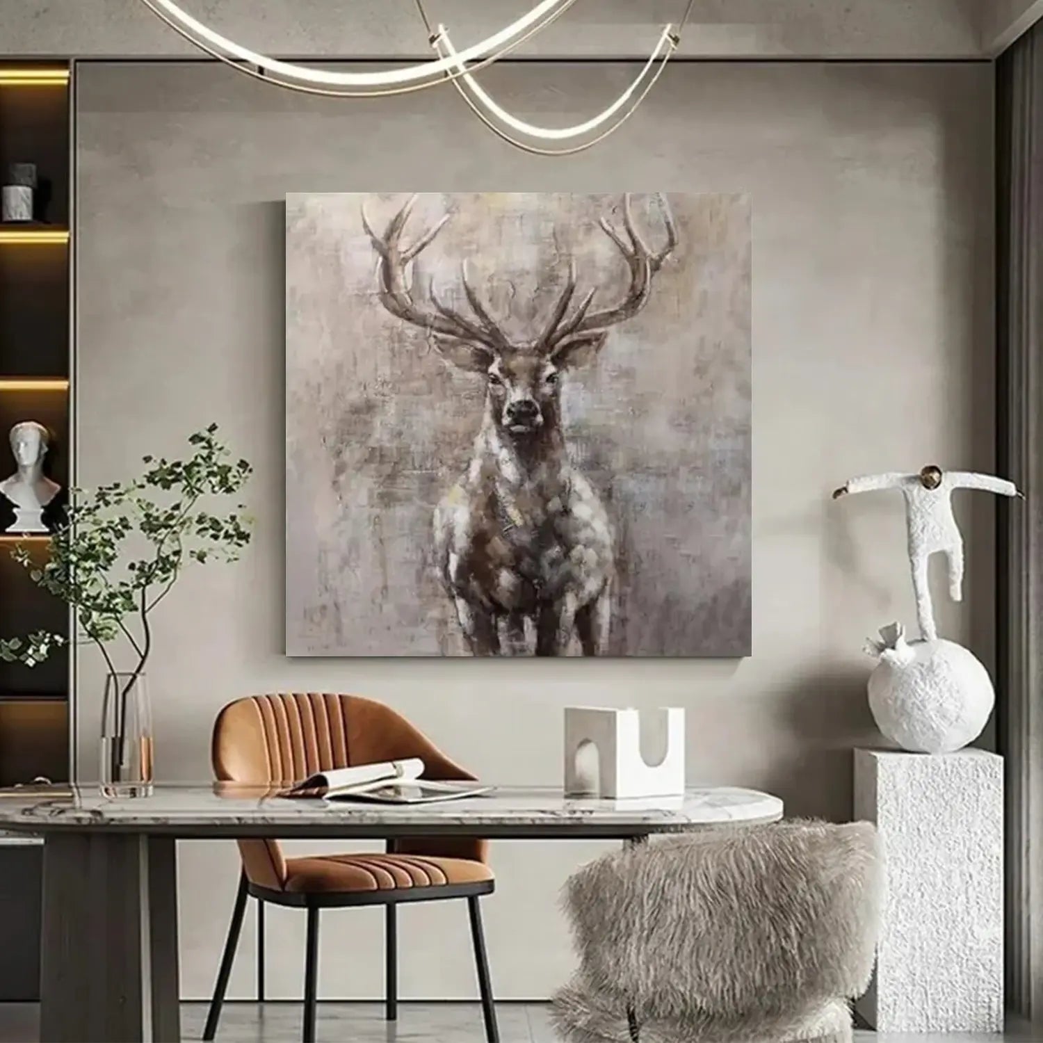 Animal Canvas Art Painting