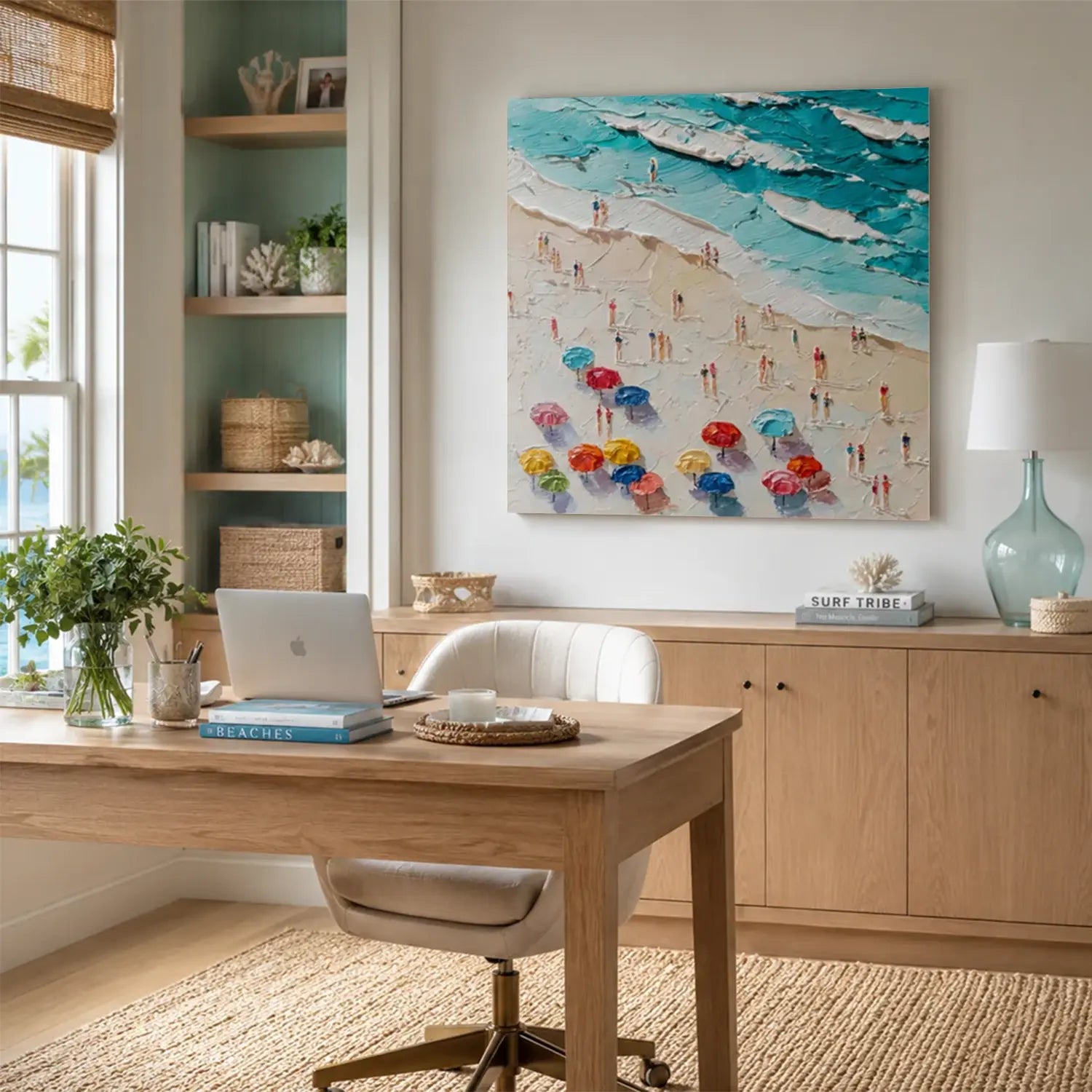 Ocean Abstract Textured Wall Art