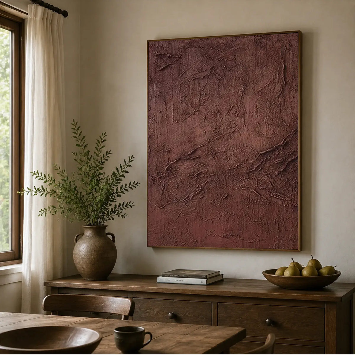 Minimalist Textured Painting Canvas #MW015