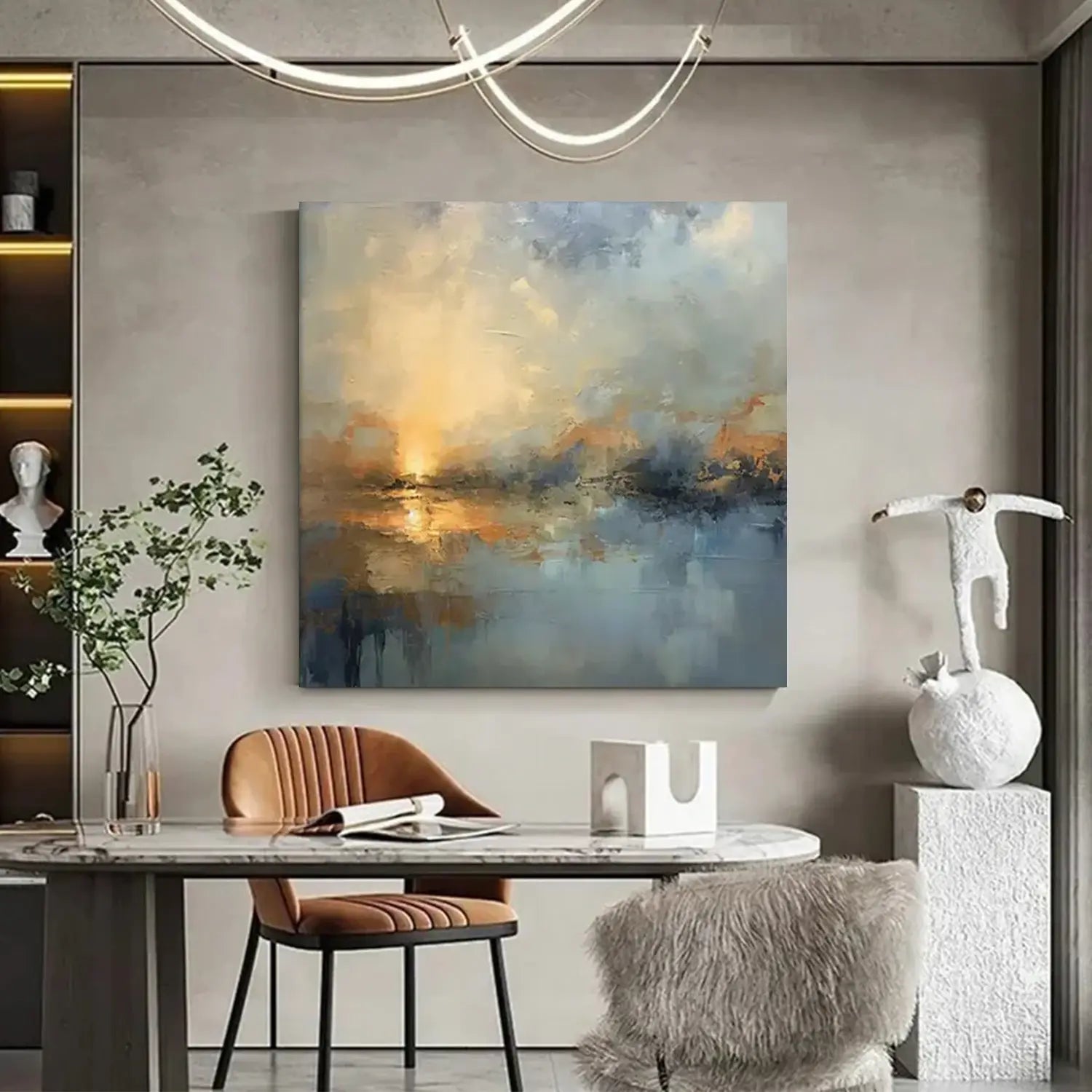 Abstract Painting Canvas