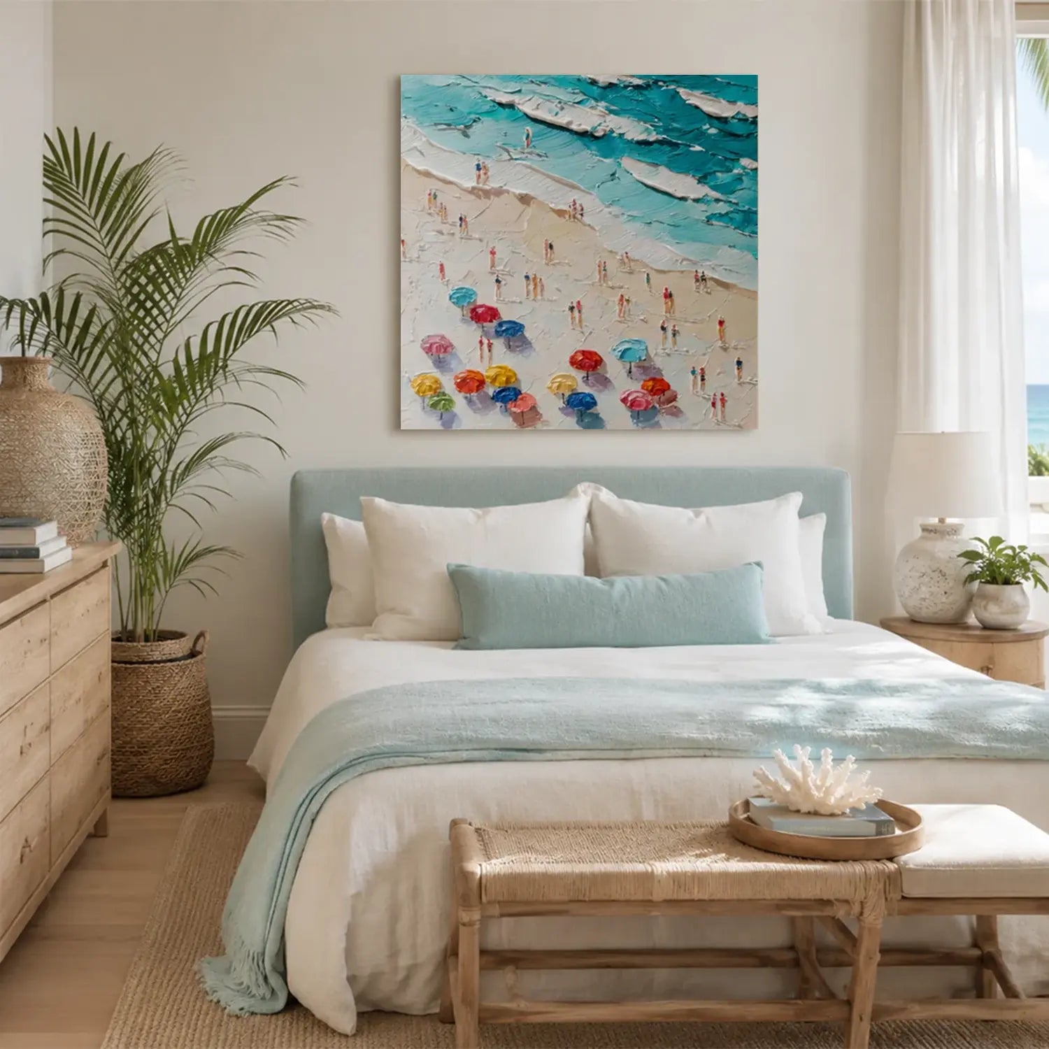 Ocean Abstract Textured Wall Art