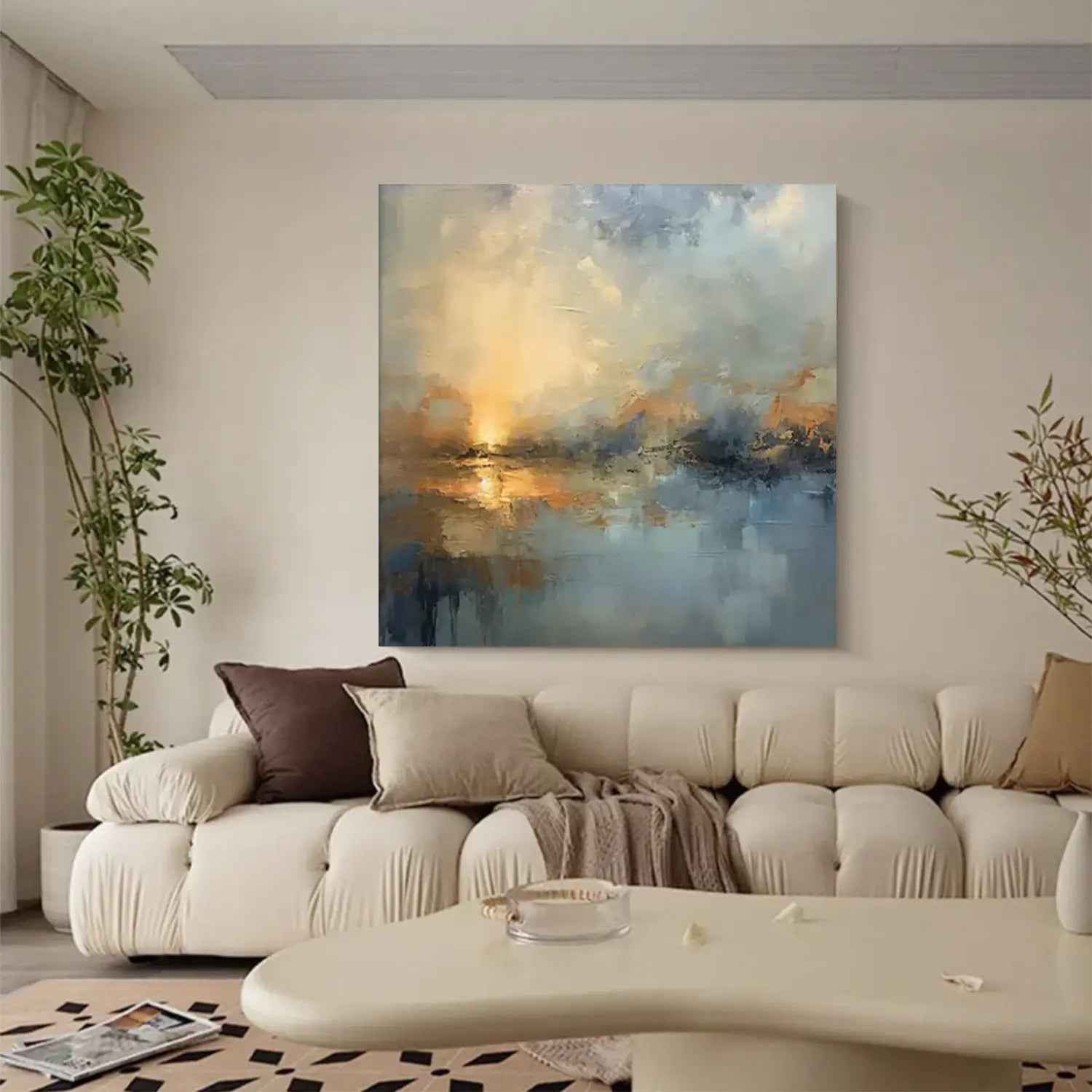 Abstract Painting Canvas