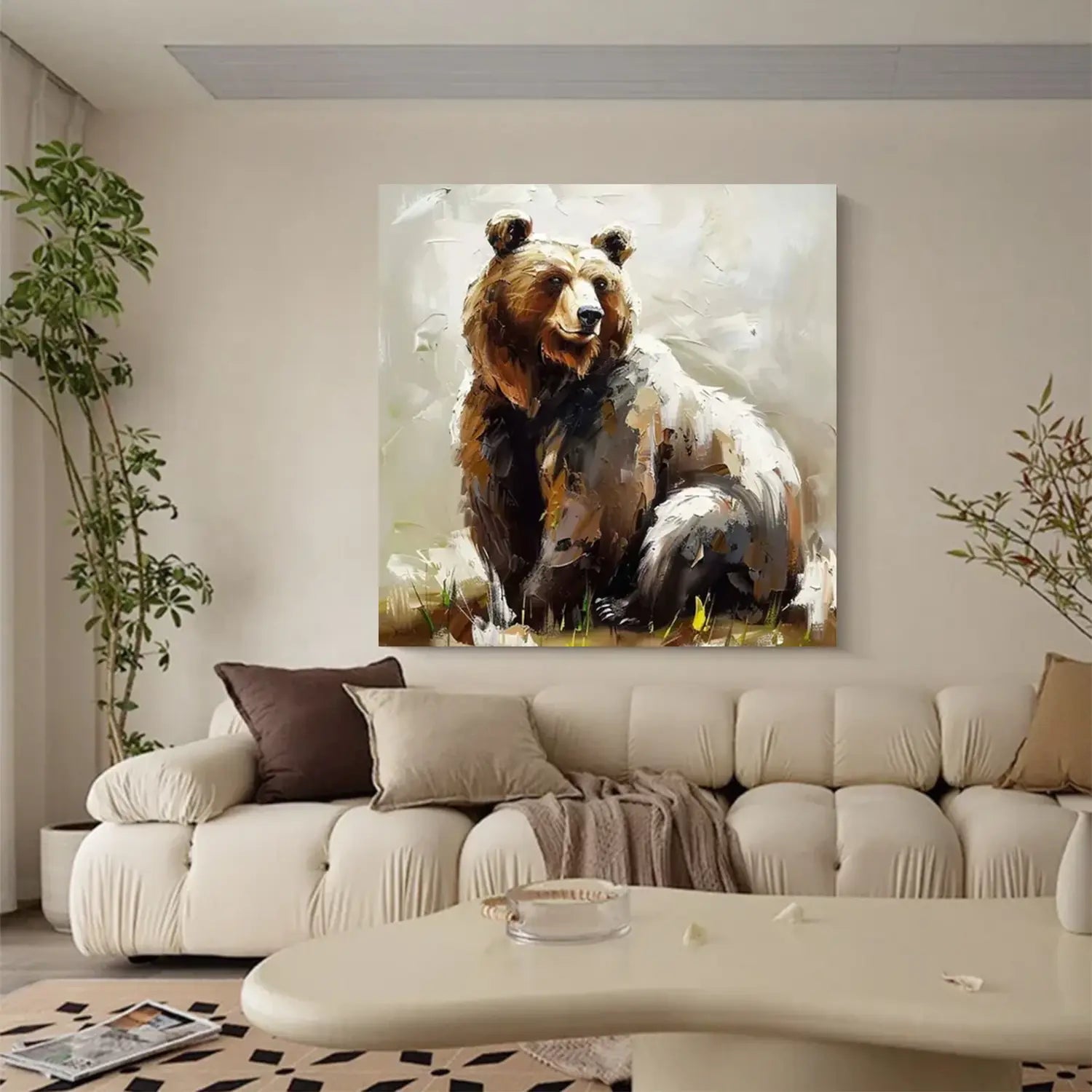 Animal Canvas Art Painting #AA023