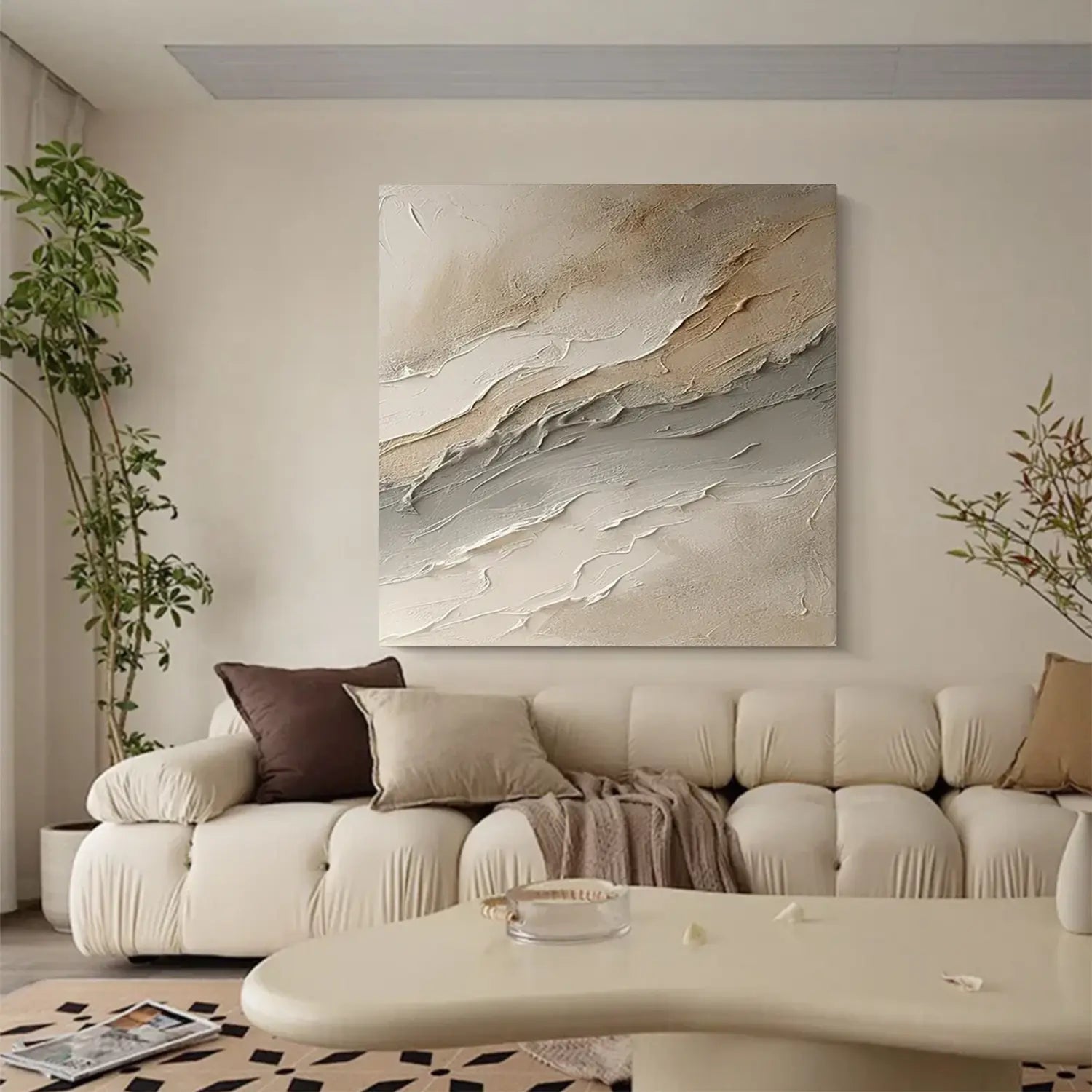 Abstract Textured  Wall Art