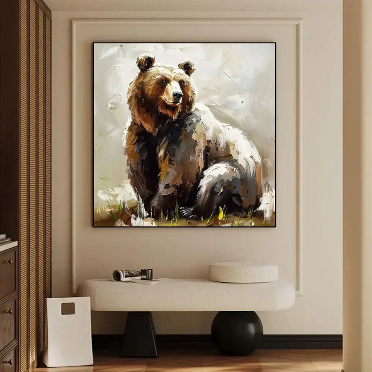 Animal Canvas Art Painting #AA023