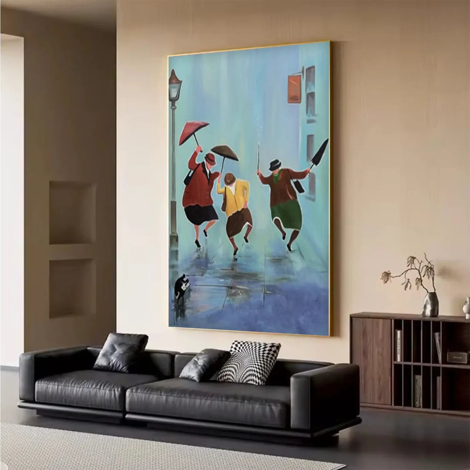 Abstract Portrait Canvas Art #AW157