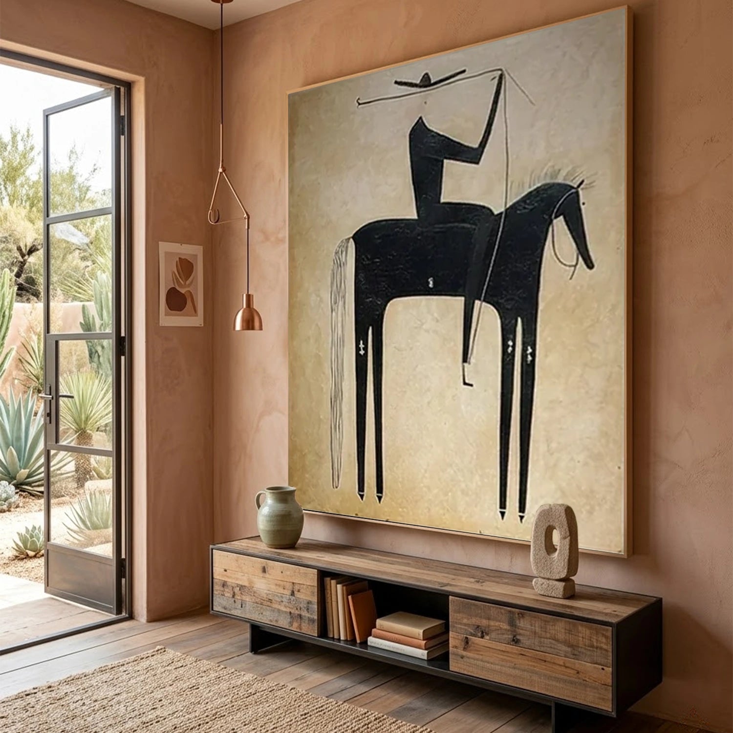 Vintage Americana Art | Silent Sentinel