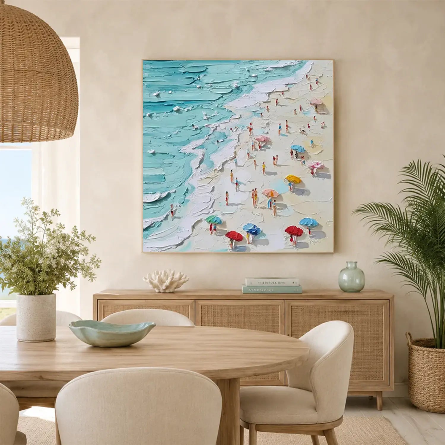 Ocean Abstract Textured Wall Art