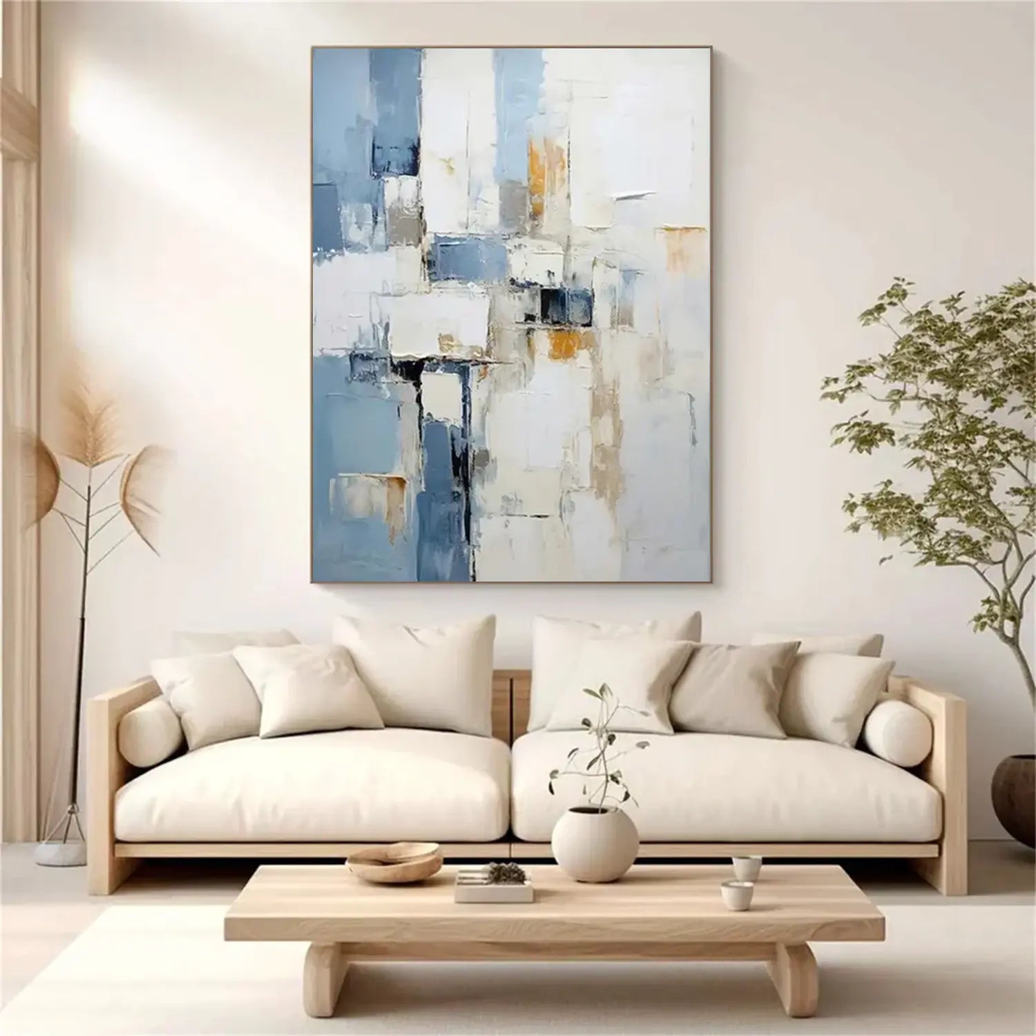 Abstract Painting Canvas #AW011