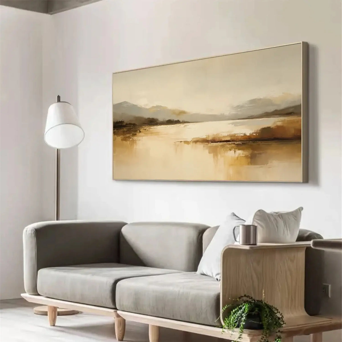 Abstract Mountain Canvas Art #MM020