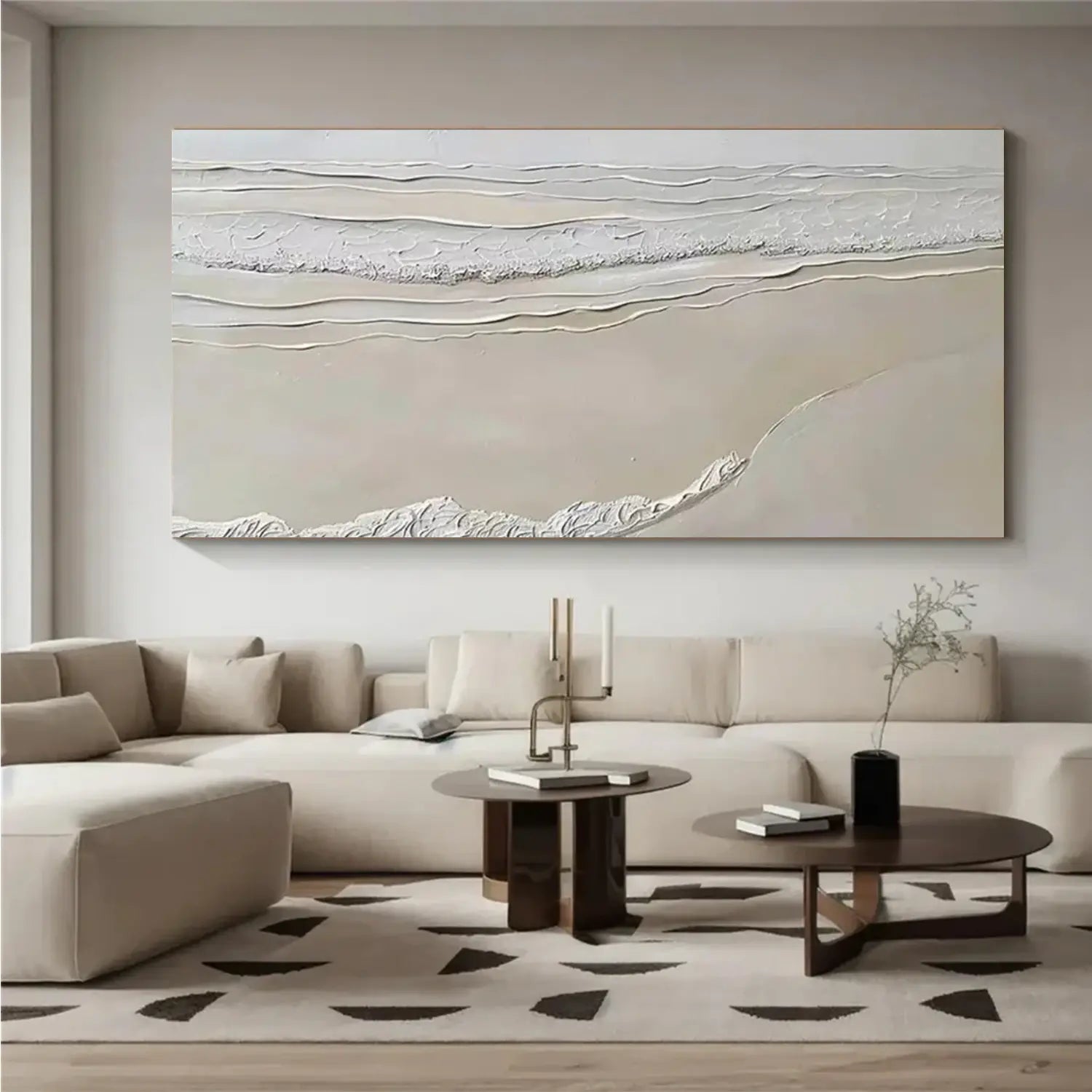 Ocean Abstract Textured Wall Art