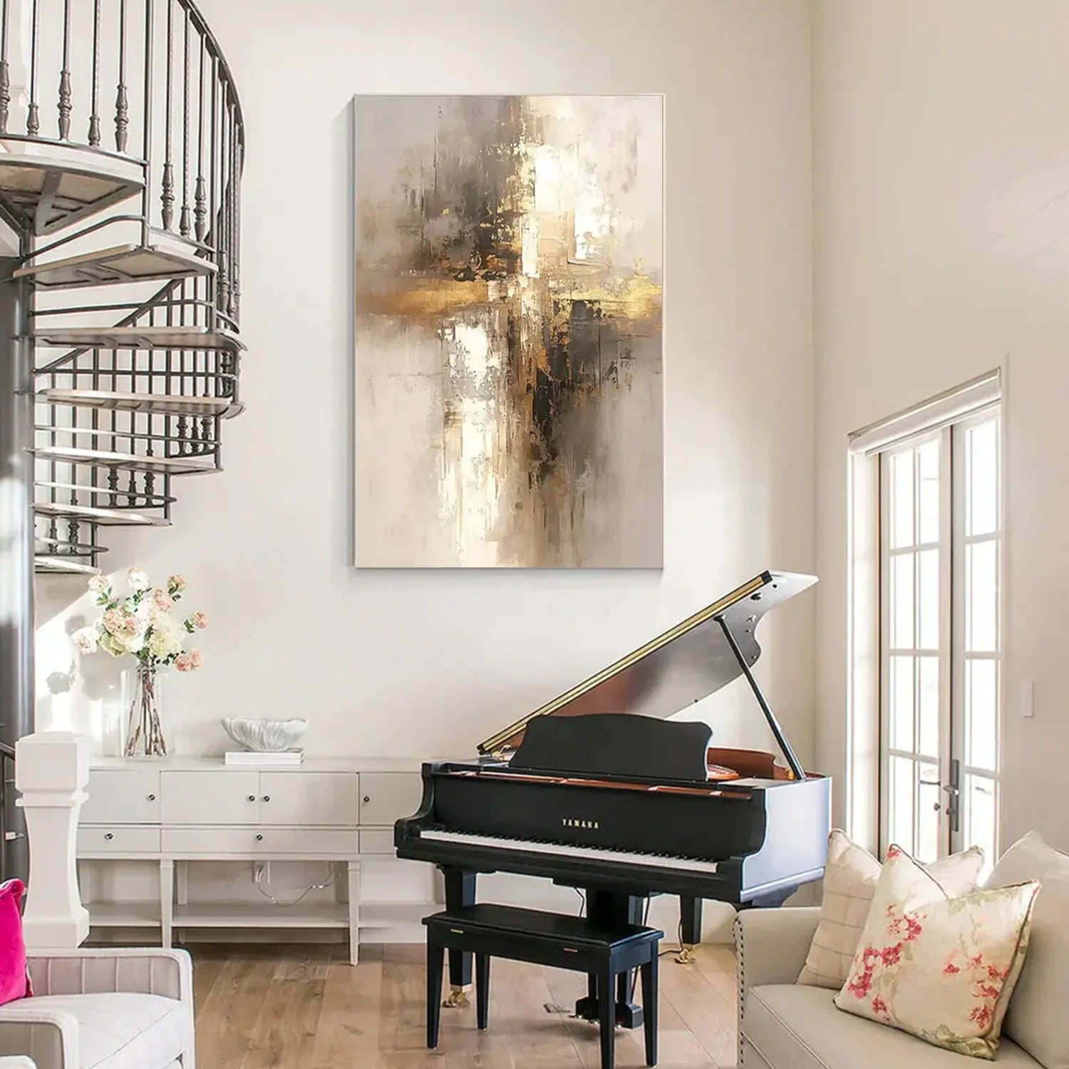 Abstract Painting Canvas