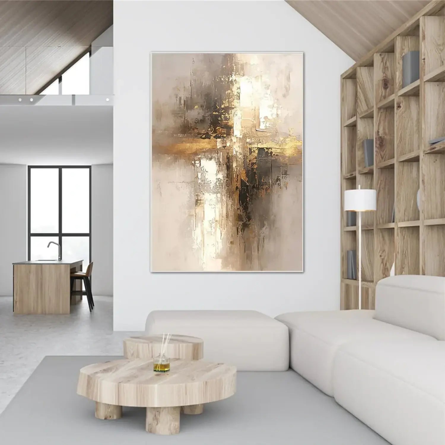Abstract Painting Canvas
