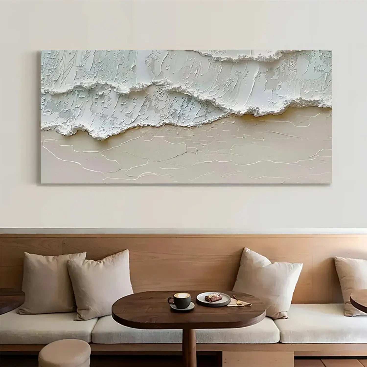 Ocean Abstract Textured Wall Art #OP038