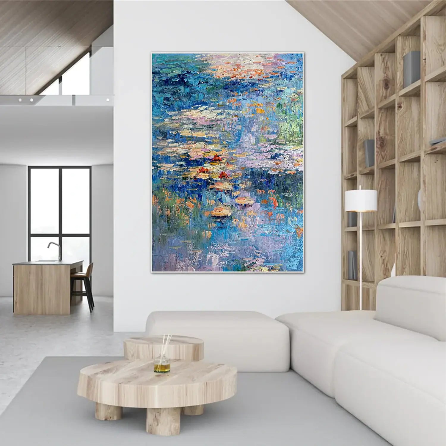 Colorful Abstract Painting Canvas #AW157