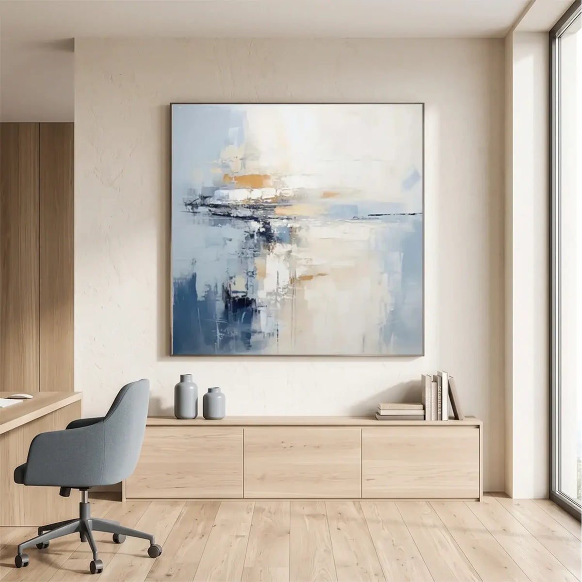 Abstract Painting Canvas #AW007