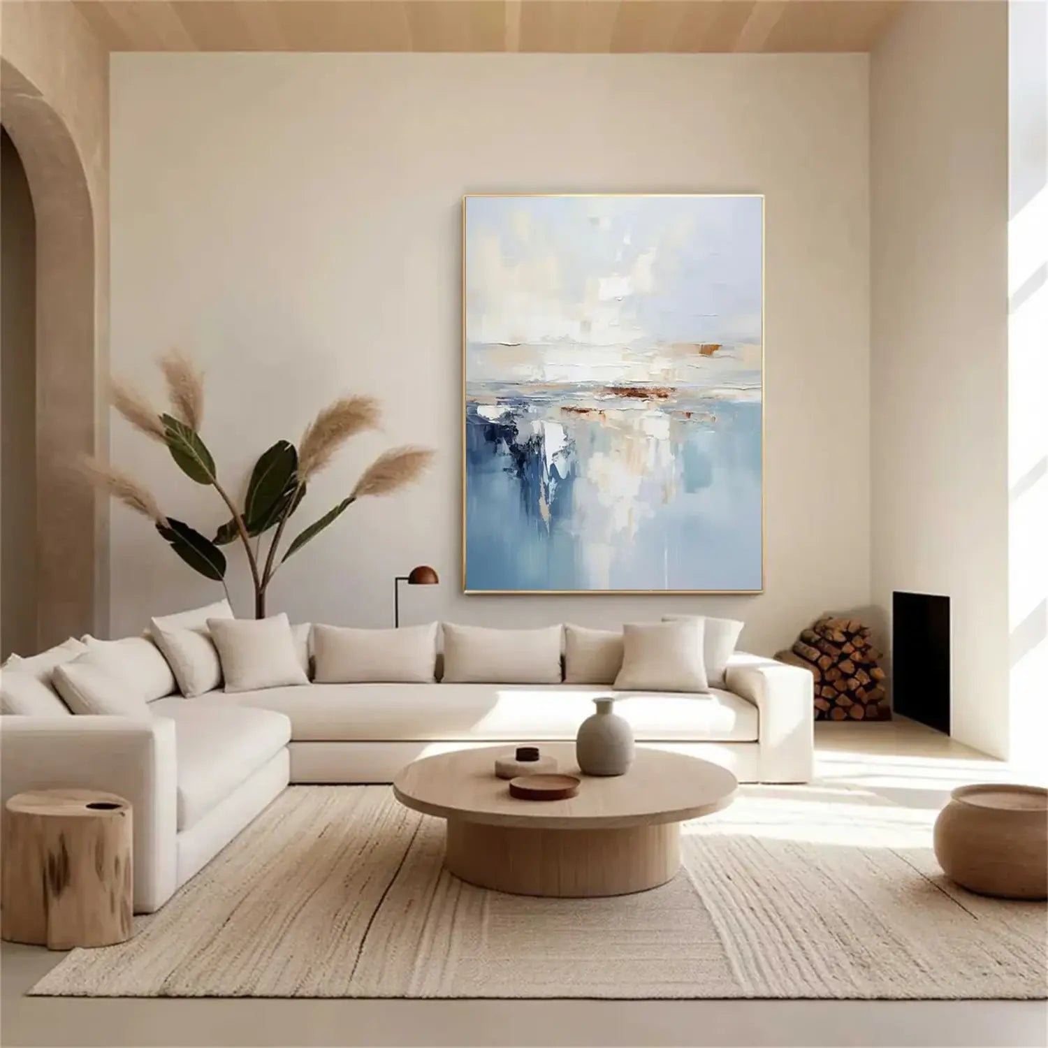 Abstract Painting Canvas #AW010
