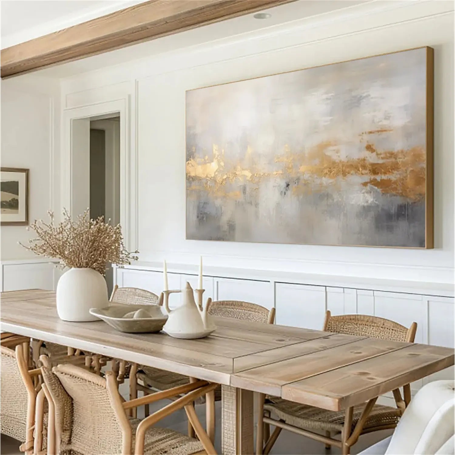 Abstract Canvas Wall Art #AP333