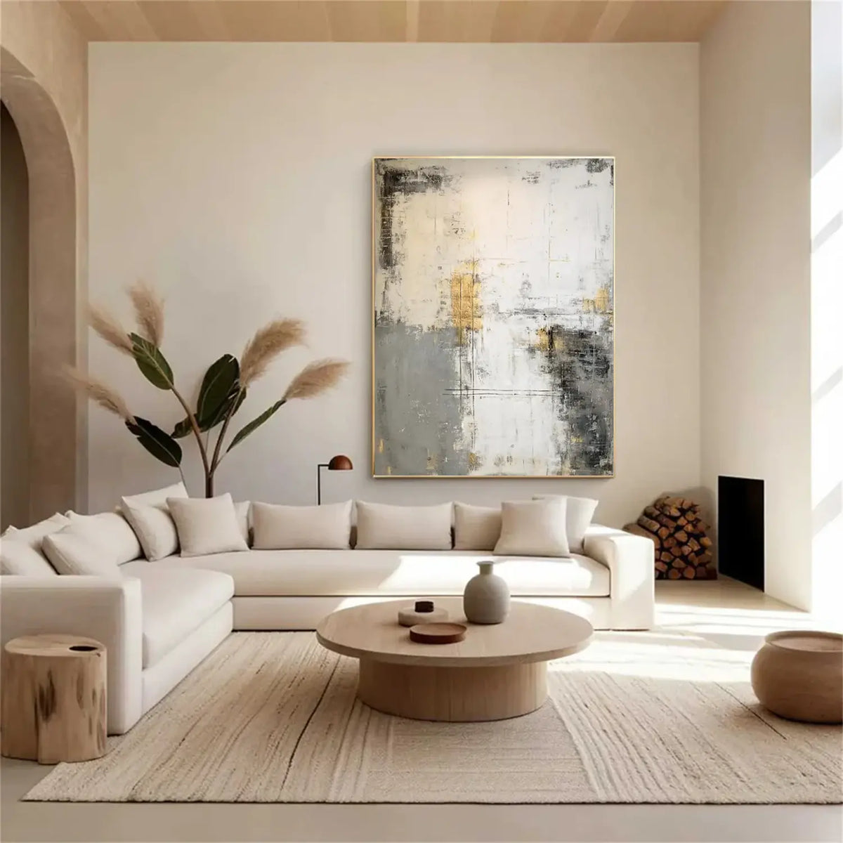 Abstract Canvas Wall Art #AW148