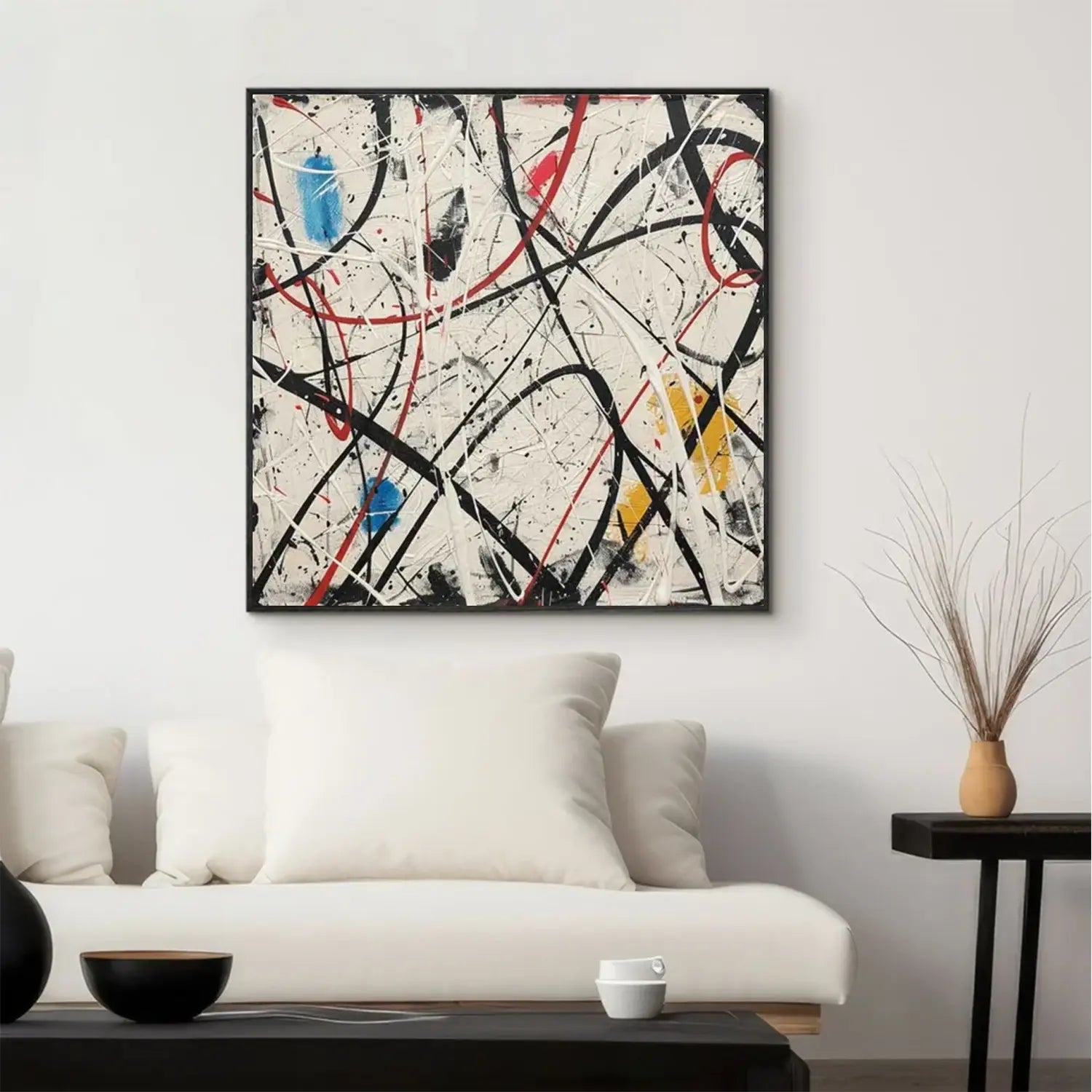 Colorful Pollock Art #PL007