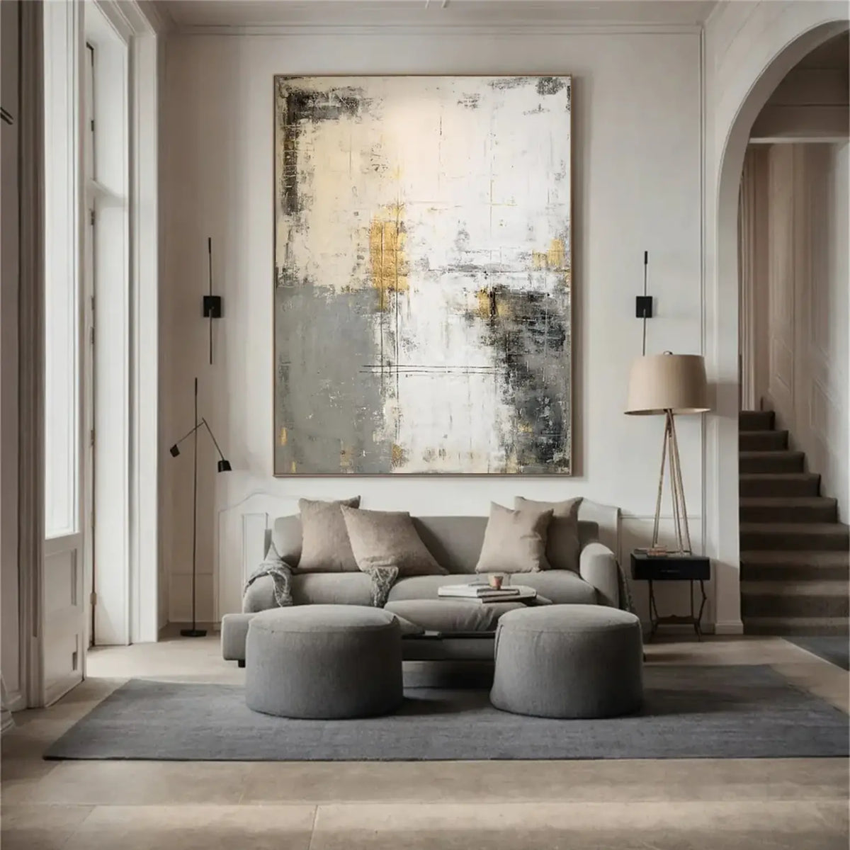 Abstract Canvas Wall Art #AW148