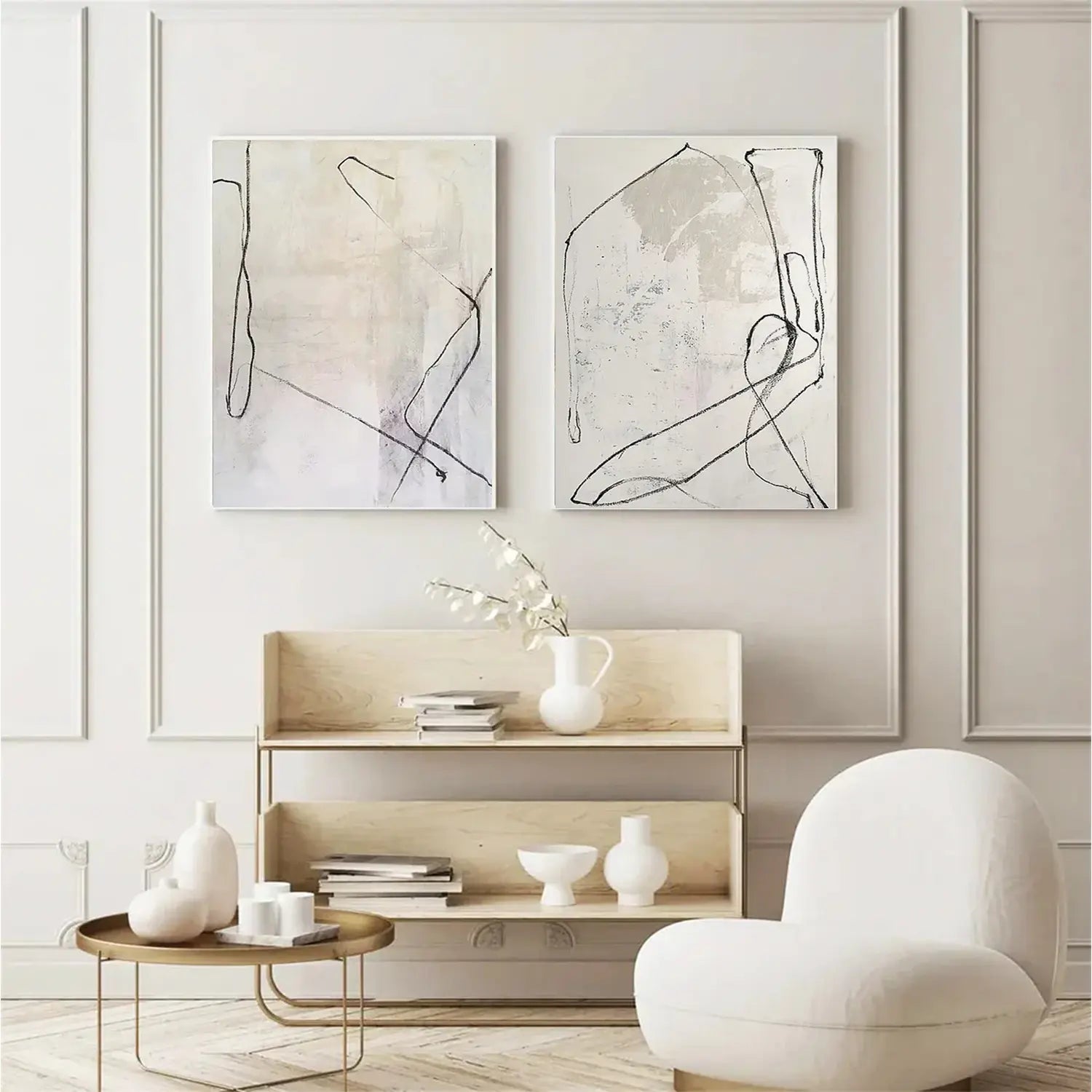 Abstract Tranquility Set of 2