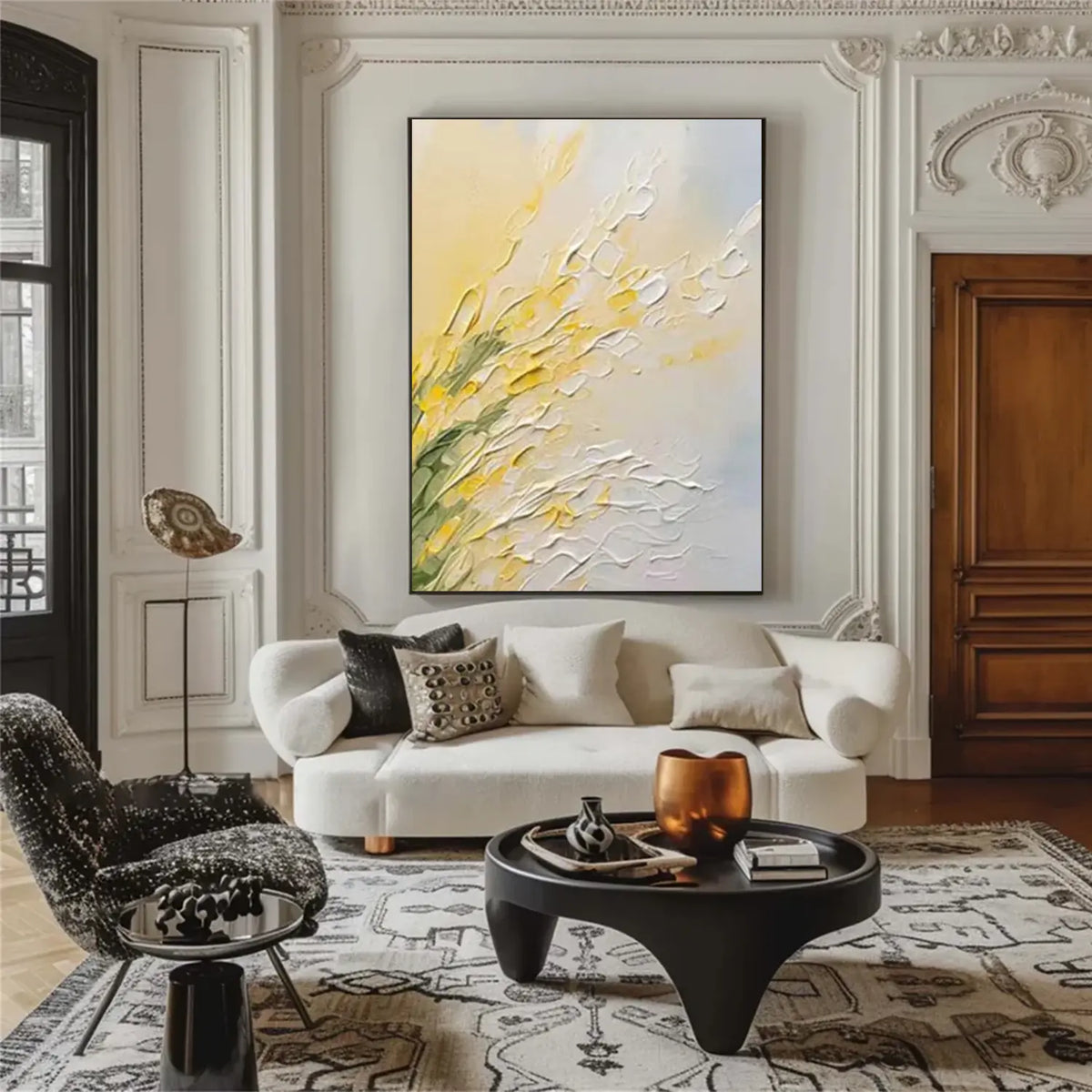 Abstract Textured Wall Art #AW160
