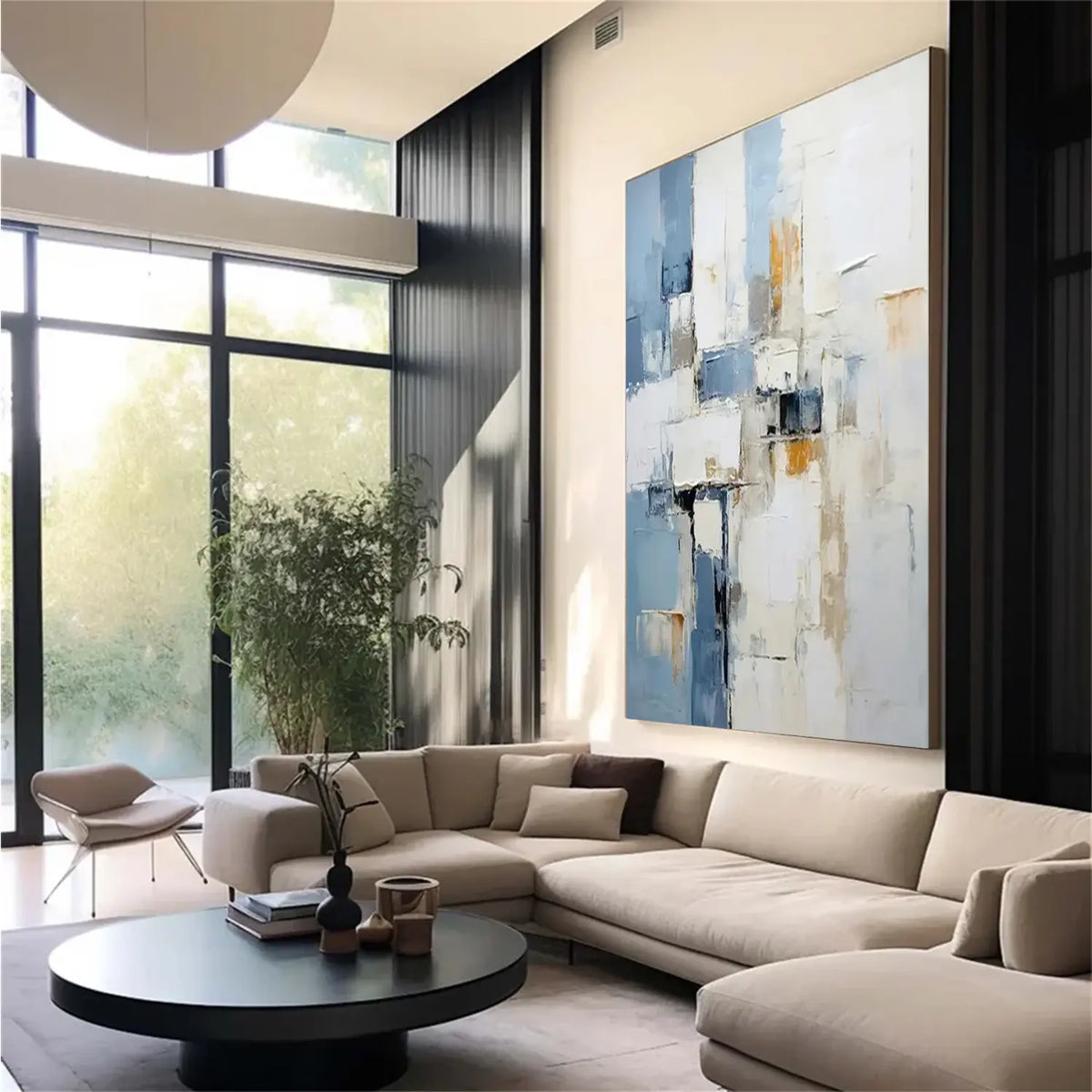 Abstract Painting Canvas #AW011
