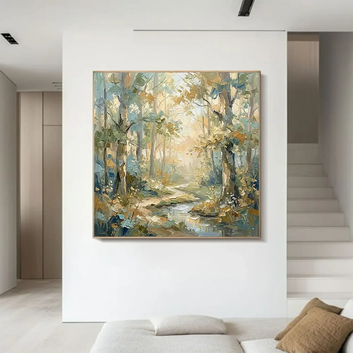 Tree Abstract Textured Wall Art #FT050