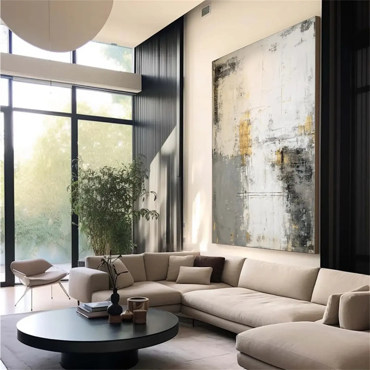 Abstract Canvas Wall Art #AW148