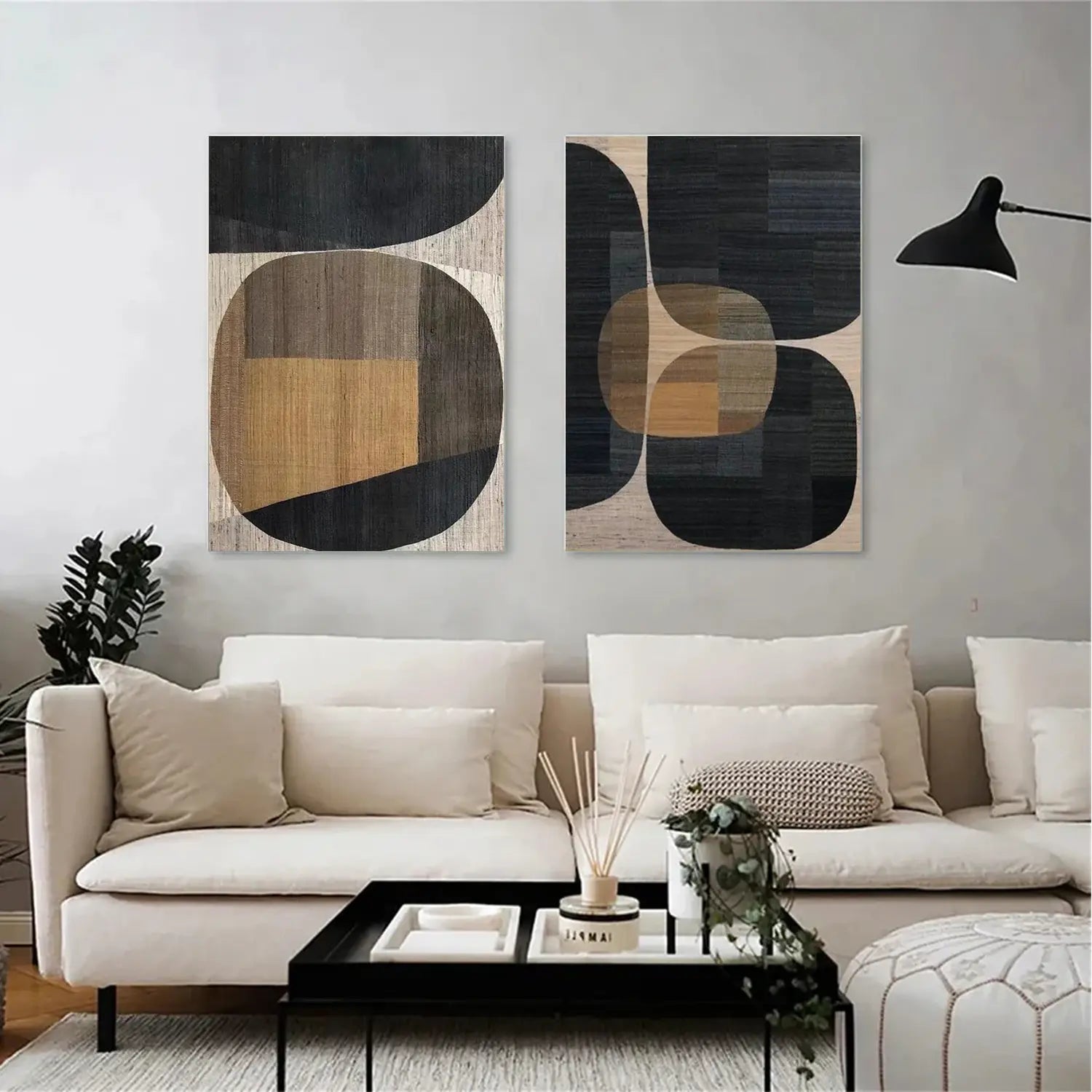 Abstract Tranquility Set of 2