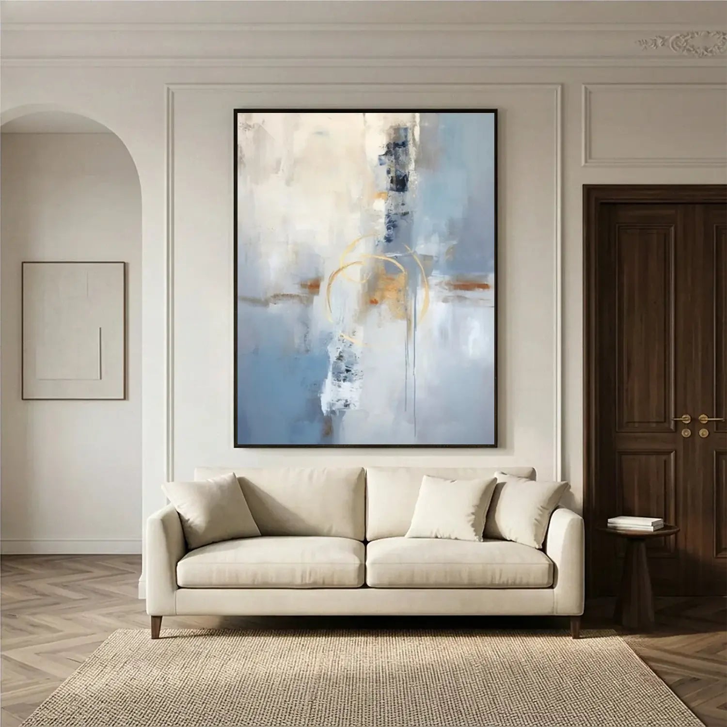 Abstract Painting Canvas #AW006