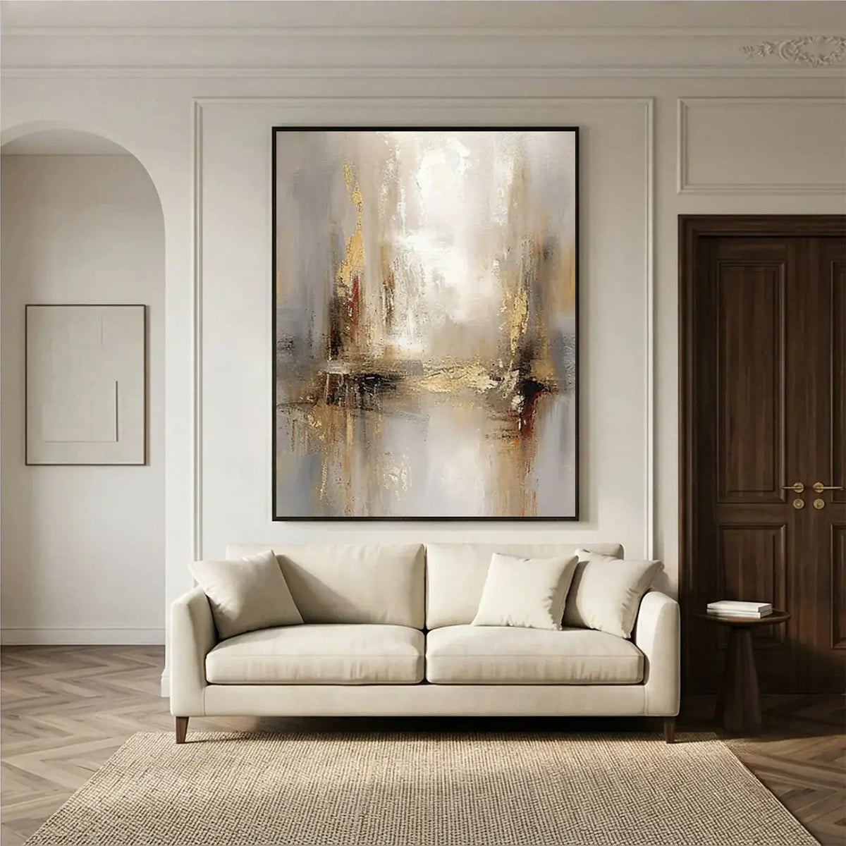 Abstract Painting Canvas #AW013