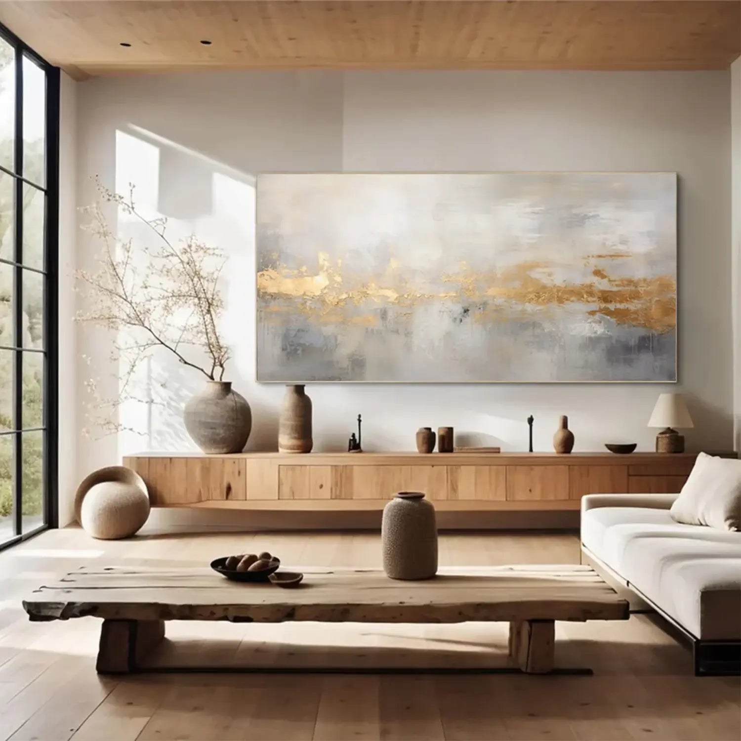 Abstract Canvas Wall Art #AP333