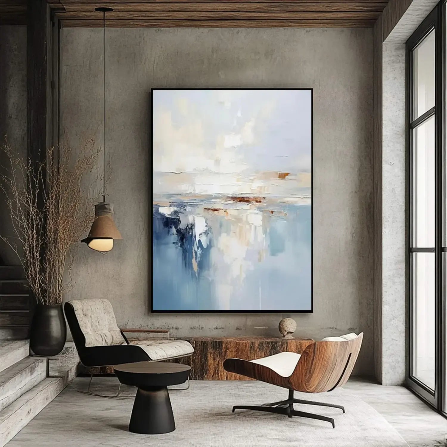 Abstract Painting Canvas #AW010