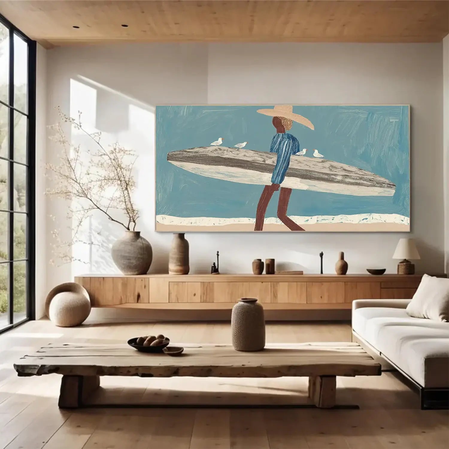 Abstract Portrait Canvas Art