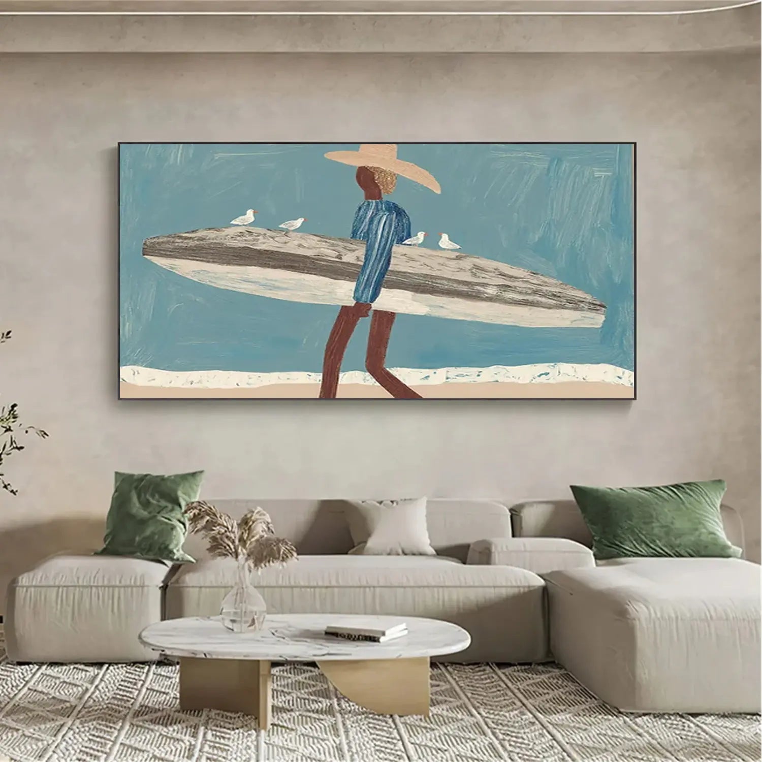 Abstract Portrait Canvas Art