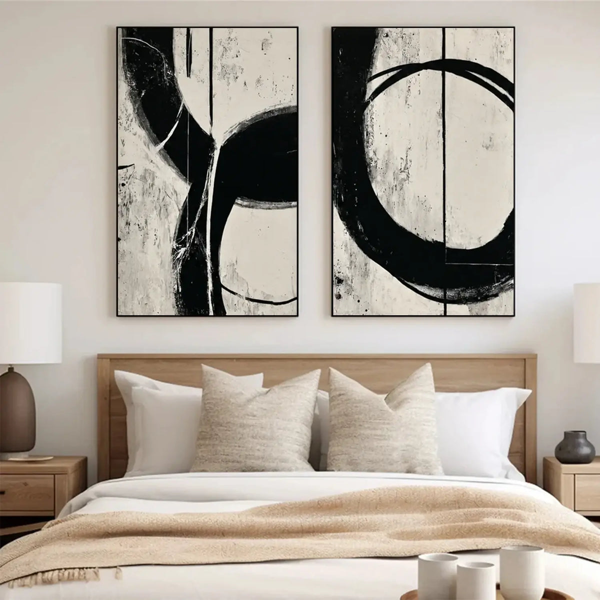 Wabi Sabi Canvas Art Set of 2 #WS019