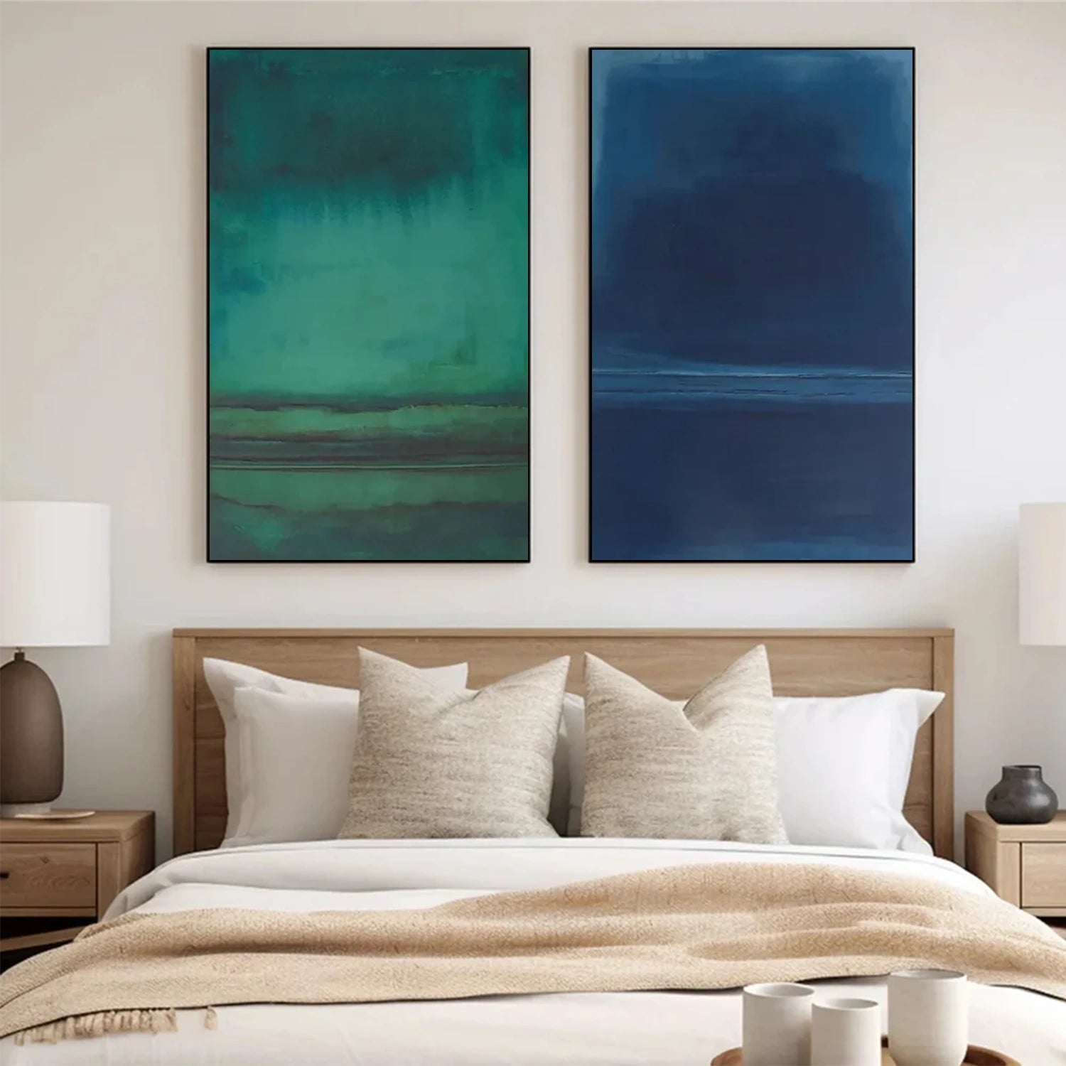 Minimalist Painting Canvas Set of 2