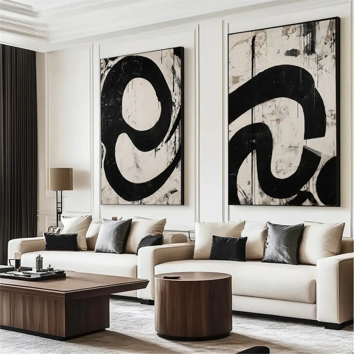 Wabi Sabi Canvas Art Set of 2 #WS018